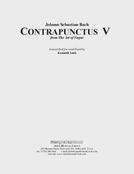 Contrapunctus 5 Study Scores sheet music cover